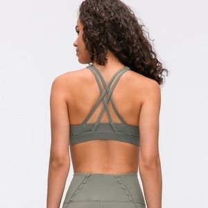 Nepoagym Rate Sports Bra - Moss Green